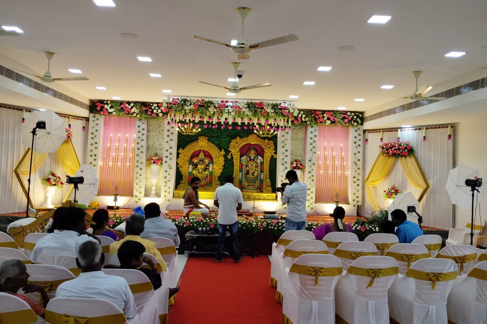 SSA Hall A/C Stage Decor